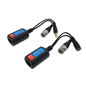 4K 8MP HD RJ45 Power and Video Balun RJ45 to BNC+DC