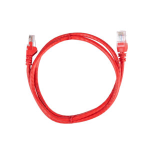 Cat 6 3m Patch Lead in Red (Pack of 5)