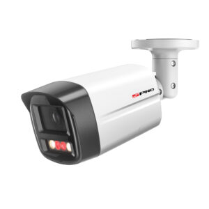 SPRO 4MP IP Bullet Active Deterrence LITE with COLOUR NIGHT 2.0, Built-In Microphone and Speaker