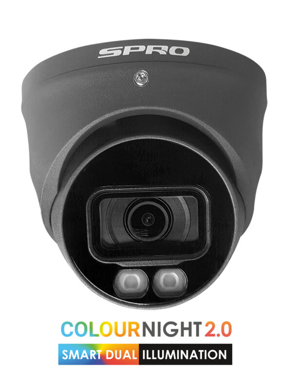 SPRO 5MP 4in1 Fixed Lens Turret with COLOUR NIGHT 2.0 - ukcctvcameras.com