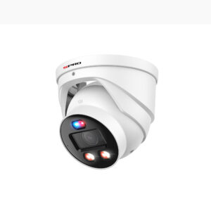SPRO 8MP IP Turret ACTIVE DETERRENCE PRO with Smart Dual Illumination and Acupick Technology – White