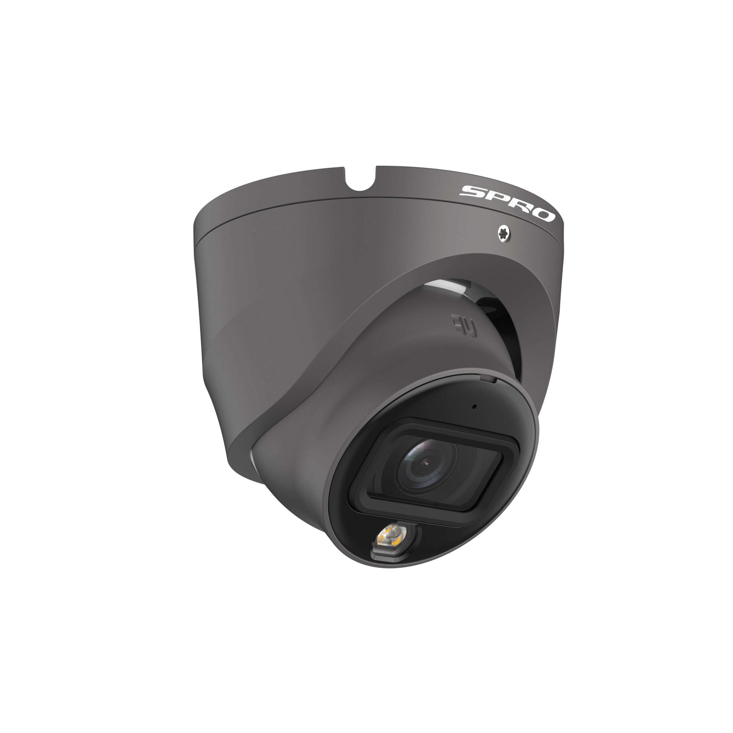 SPRO 8MP IP Turret with COLOUR NIGHT 2.0 and Built-In Mic (ECONOMY)